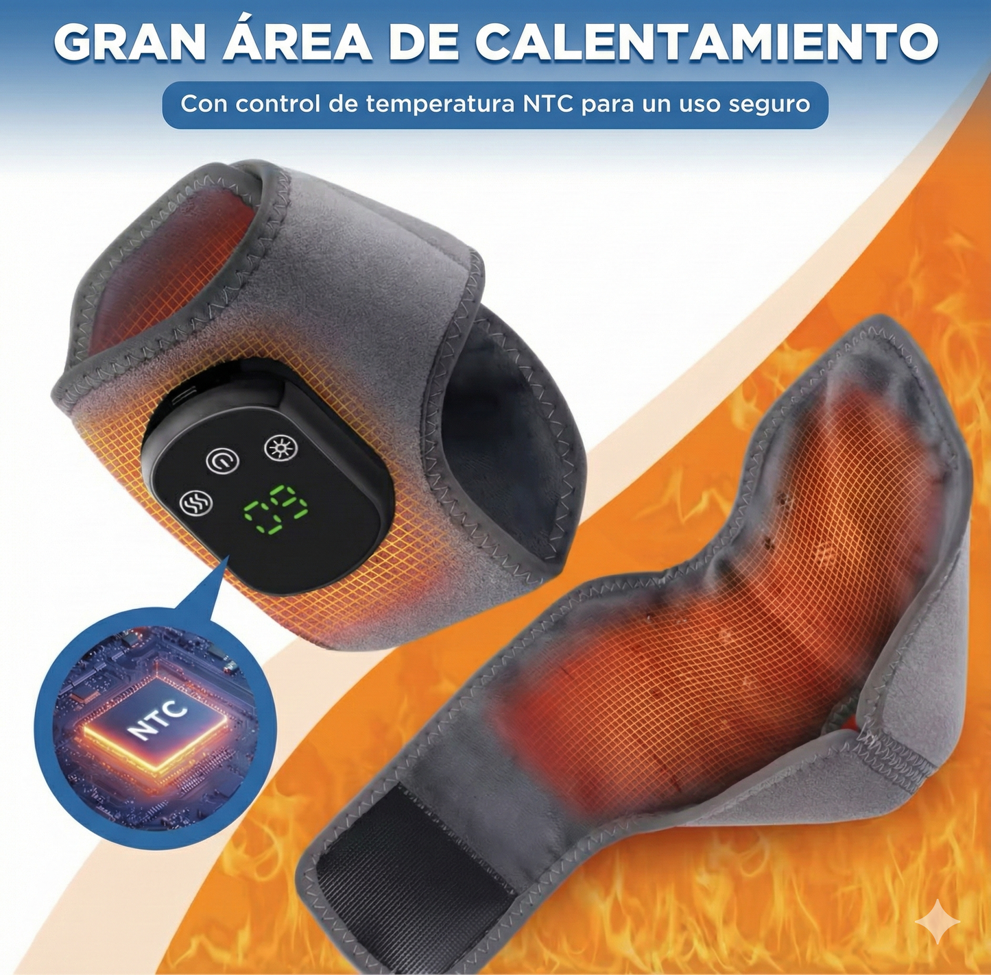 CalmiFeet - Masajeador Triple Acción